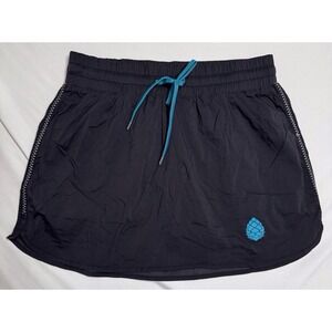 Stio‎ Black Skort Gorpcore Hiking Workout Lounge Lined Stretch Womens Size Small